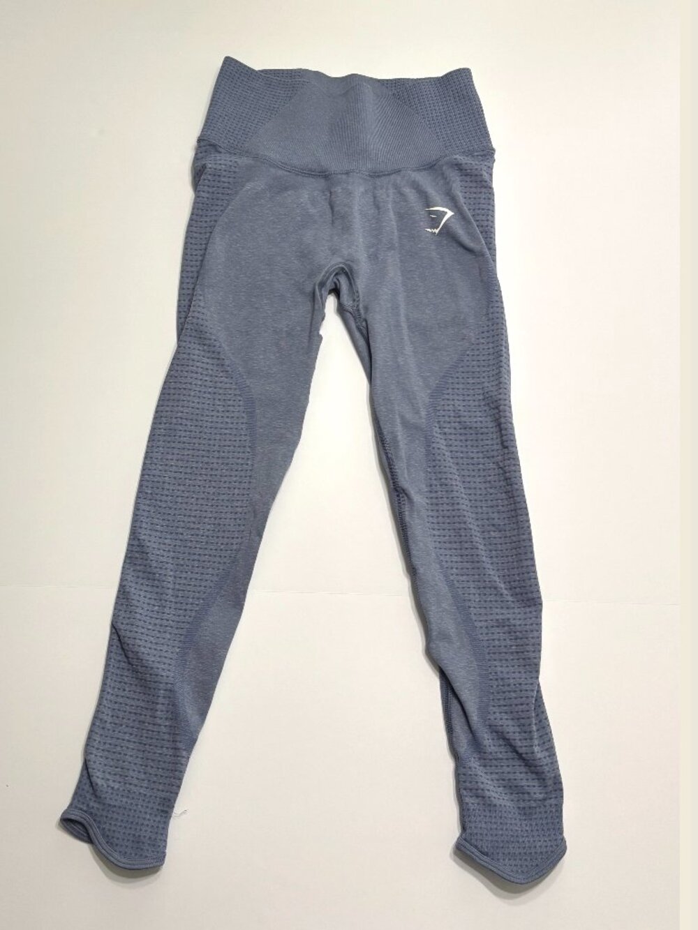 Gymshark Women's Blue Seamless Butt Scrunch Athletic Leggings Size Small